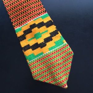 Cow-Boy African necktie made in Ghana